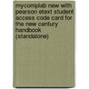 Mycomplab New With Pearson Etext Student Access Code Card For The New Century Handbook (Standalone) door Thomas N. Huckin