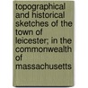 Topographical And Historical Sketches Of The Town Of Leicester; In The Commonwealth Of Massachusetts by Emory Washburn