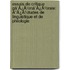 Essais De Critique Gã¯Â¿Â½Nã¯Â¿Â½Rale: Ã¯Â¿Â½Tudes De Linguistique Et De Philologie