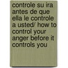 Controle su ira antes de que ella le controle a usted/ How to Control Your Anger Before It Controls You door Dr Albert Ellis