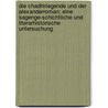 Die Chadhirlegende Und Der Alexanderroman; Eine Sagenge-Schichtliche Und Literarhistorische Untersuchung by Israel Friedlaender