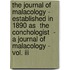 The Journal Of Malacology - Established In 1890 As  The Conchologist  - A Journal Of Malacology - Vol. Iii