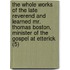 The Whole Works Of The Late Reverend And Learned Mr. Thomas Boston, Minister Of The Gospel At Etterick (5)