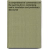 A Comprehensive Commentary On The Qurã¯Â¿Â½N; Comprising Sale's Translation And Preliminary Discourse door George Sale