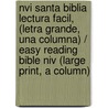 Nvi Santa Biblia Lectura Facil, (letra Grande, Una Columna) / Easy Reading Bible Niv (large Print, A Column) door Zondervan Publishing