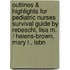 Outlines & Highlights For Pediatric Nurses Survival Guide By Rebeschi, Lisa M. / Heiens-Brown, Mary L., Isbn