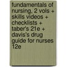 Fundamentals of Nursing, 2 vols + Skills Videos + Checklists + Taber's 21e + Davis's Drug Guide for Nurses 12e door Karen Van Leuven