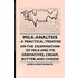 Milk-Analysis - A Practical Treatise On The Examination Of Milk And Its Derivatives, Cream, Butter, And Cheese