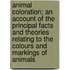 Animal Coloration; An Account Of The Principal Facts And Theories Relating To The Colours And Markings Of Animals