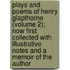 Plays And Poems Of Henry Glapthorne (Volume 2); Now First Collected With Illustrative Notes And A Memoir Of The Author