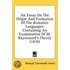 An Essay On The Origin And Formation Of The Romance Languages: Containing An Examination Of M. Raynouard's Theory (1839)