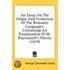 An Essay On The Origin And Formation Of The Romance Languages: Containing An Examination Of M. Raynouard's Theory (1839)