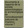 Documents & Rapports De La Societe Paleontologique Et Archeologique De L'Arrondissement Judiciaire De Charleroi, Volume 7 door olog Soci T. Pal ont