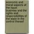 Economic And Moral Aspects Of The Liquor Business And The Rights And Responsibilities Of The State In The Control Thereof