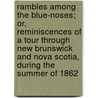 Rambles Among The Blue-Noses; Or, Reminiscences Of A Tour Through New Brunswick And Nova Scotia, During The Summer Of 1862 door Andrew Learmont Spedon