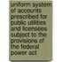 Uniform System Of Accounts Prescribed For Public Utilities And Licensees Subject To The Provisions Of The Federal Power Act