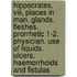Hippocrates, Viii, Places In Man. Glands. Fleshes. Prorrhetic 1-2. Physician. Use Of Liquids. Ulcers. Haemorrhoids And Fistulas