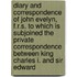 Diary And Correspondence Of John Evelyn, F.R.S. To Which Is Subjoined The Private Correspondence Between King Charles I. And Sir Edward