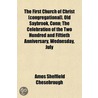 First Church Of Christ (Congregational), Old Saybrook, Conn; The Celebration Of The Two Hundred And Fiftieth Anniversary, Wednesday, July door Amos Sheffield Chesebrough