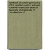 Handbook Of School-Gymnastics Of The Swedish System. With One Hundred Consecutive Tables Of Exercises And Appendix Of Classified Lists Of door Baron Nils Posse