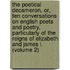 The Poetical Decameron, Or, Ten Conversations On English Poets And Poetry, Particularly Of The Reigns Of Elizabeth And James I. (Volume 2)