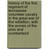 History Of The First Regiment Of Tennessee Volunteer Cavalry In The Great War Of The Rebellion, With The Armies Of The Ohio And Cumberland door William Randolph Carter