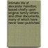 Intimate Life Of Alexander Hamilton; Based Chiefly Upon Original Family Letters And Other Documents, Many Of Which Have Never Been Published