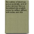 The Satires Of Decimus Junius Juvenalis, And Of Aulus Persius Flaccus. Translated Into English Verse By William Gifford, With Notes And Illus
