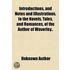 Introductions, And Notes And Illustrations, To The Novels, Tales, And Romances, Of The Author Of Waverley; Bride Of Lammermoor - Peveril Of The