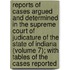 Reports Of Cases Argued And Determined In The Supreme Court Of Judicature Of The State Of Indiana (Volume 7); With Tables Of The Cases Reported