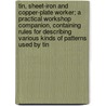 Tin, Sheet-Iron And Copper-Plate Worker; A Practical Workshop Companion, Containing Rules For Describing Various Kinds Of Patterns Used By Tin door Leory J. Blinn