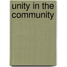 Unity in the Community door Pastor Otis Gaines Sr