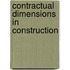 Contractual Dimensions in Construction