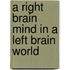 A Right Brain Mind in a Left Brain World