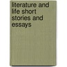 Literature and Life Short Stories and Essays door William Dean Howells