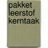 Pakket Leerstof kerntaak