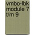 Vmbo-LBK module 7 t/m 9