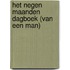Het negen maanden dagboek (van een man)
