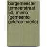 Burgemeester Termeerstraat 50, Mierlo (gemeente Geldrop-Mierlo) door M. Hanemaaijer