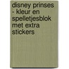 Disney prinses - kleur en spelletjesblok met extra stickers door Onbekend