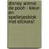 Disney Winnie de Pooh - Kleur- en spelletjesblok met stickers!