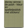 Disney Winnie de Pooh - Kleur- en spelletjesblok met stickers! door Onbekend