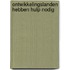 Ontwikkelingslanden hebben hulp nodig