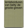 Lenteborduren van Betty de Groote-Greven by B. De Groote-Greven