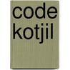 Code KOTJIL door W.E. Modderman