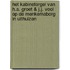 Het kabinetorgel van H.A. Groet & J.J. Vool op de Menkemaborg in Uithuizen