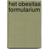 Het Obesitas Formularium by Emh Mathus-Vliegen