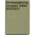 Farmawetgeving Compact. Editie 2010/2011