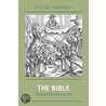 The Bible door Professor George Anastaplo