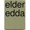 Elder Edda door Ed. Andrew Orchard